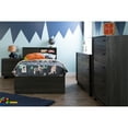 thumbnail image 6 of South Shore , Fynn Laminated Particleboard Twin Kids Headboard with Storage in Gray Oak, 6 of 7