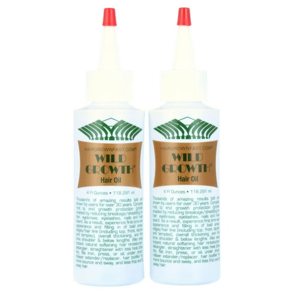 Wild Growth Hair Oil 4oz "Pack of 2"