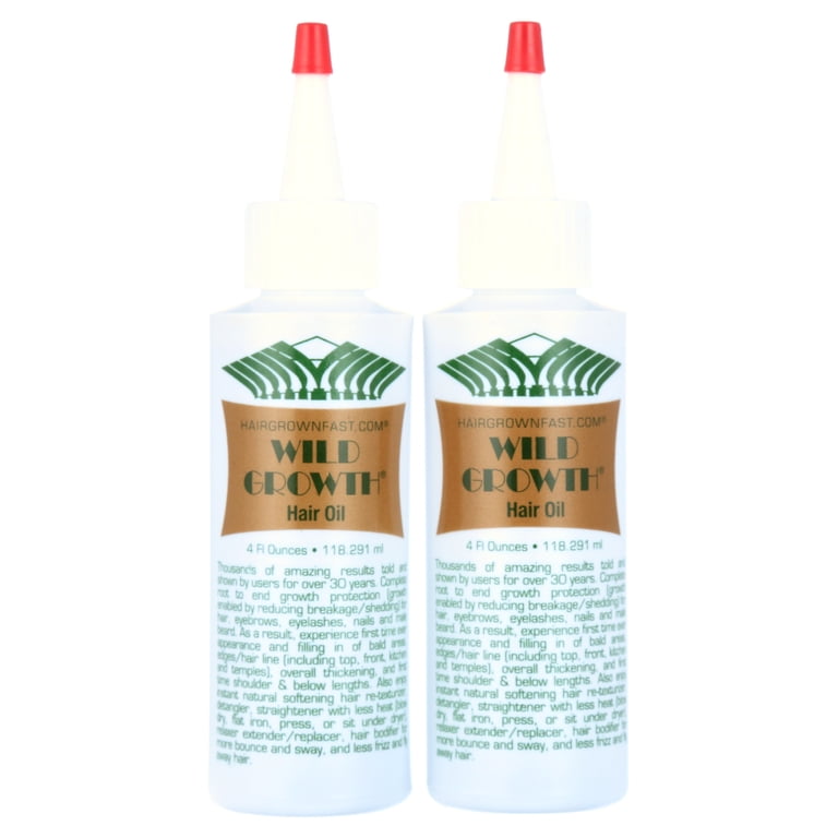 Wild Growth Hair Oil, 4 oz (Pack of 2) photo 1