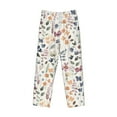 thumbnail image 4 of Daiia Watercolor Floral Men's Sleep Pant with Pockets and Drawstring,Pajama Pants-Small, 4 of 9