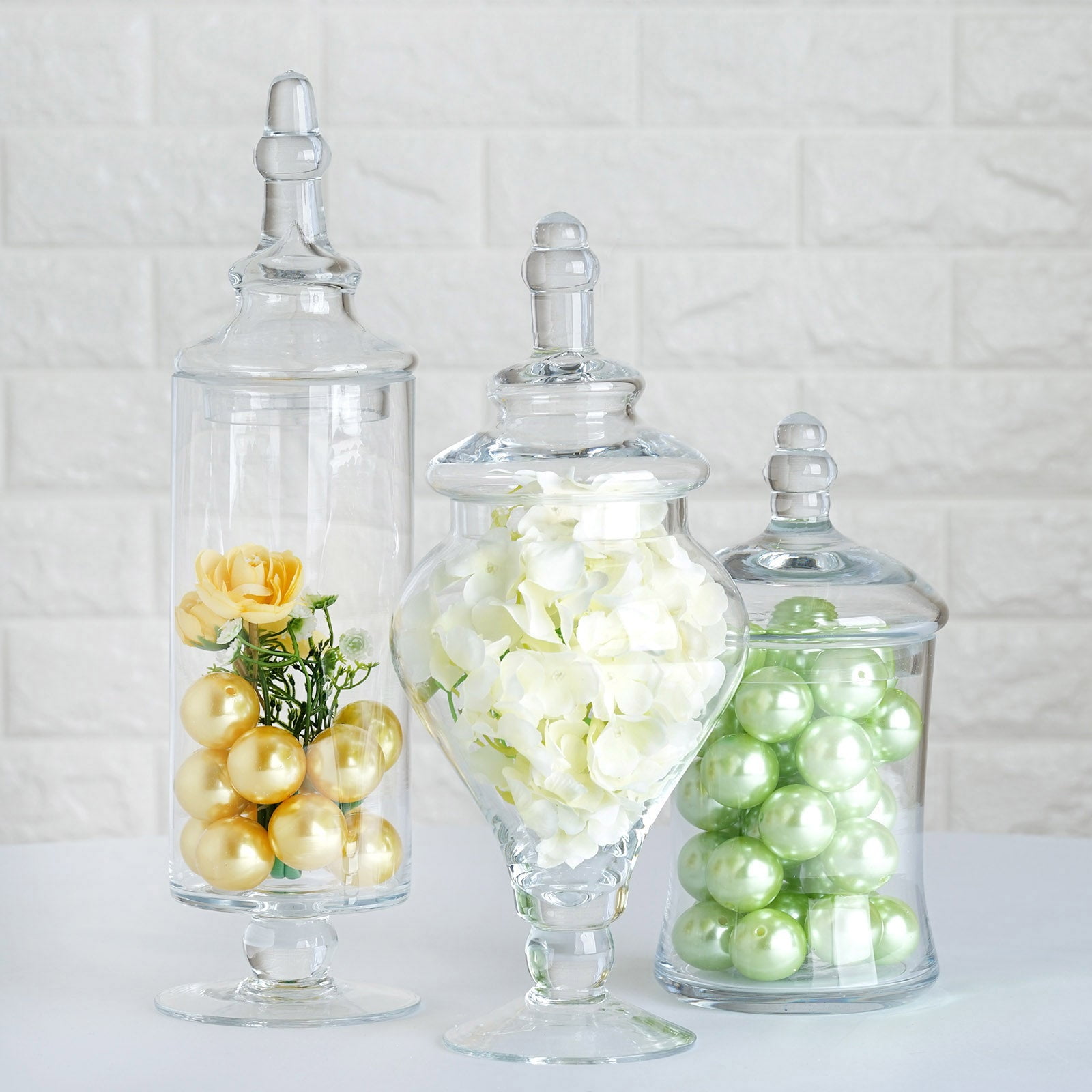200 ML Unity glass decorative candy jar with lid and finished, For Food  Storage