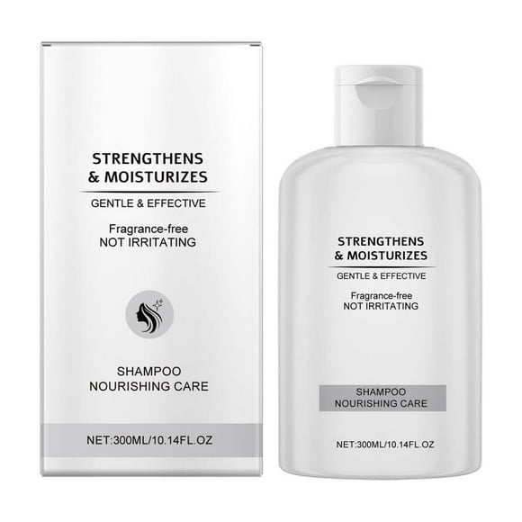 FcBaudy Moisturizing And Strengthening Shampoo Nourishing Care Shampoo Scalp Care Shampoo Health Scalp Shampoo Hydration Frizz Control And Color Protection 300ml Strengthening Shampoo