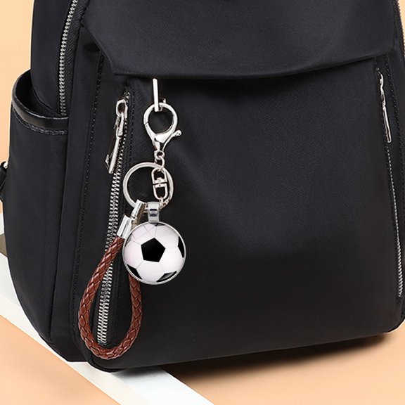 Home Decorations Soccer Basketball Volleyball Keychain Pendant Accessories Key Ring Bag Ornament Creative Small Gift