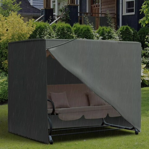 81" x 49" x 65" All Weather Garden Swing Chair Cover Waterproof Protector