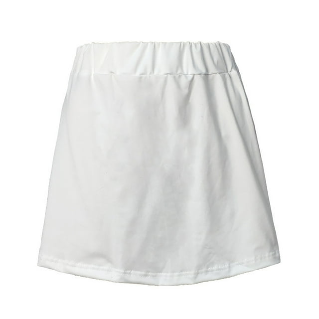 Mikilon Women's Layered Tiered Sheer Shirt Extender Extender Half Slip Plus Size Skirt