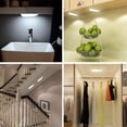 thumbnail image 5 of Luz nocturna LED automática (paquete de 2), lámpara portátil con sensor de movimiento, iluminación LED con detección de movimiento para armarios, pasillos, escaleras, armarios y cajones (blanco), 5 of 5