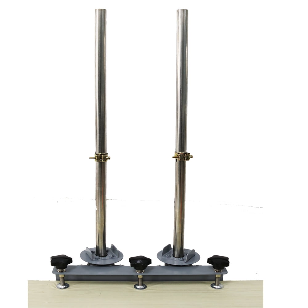 INTBUYING Table Fixed Vertical Stretch Film Baler Two Rolls Wrapping Membrane Support Stretch