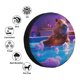 thumbnail image 4 of Fotbe Capybara Bathtub Fun Funda de Llanta de Repuesto con Estampado, Engrosada, Ajuste Universal para Jeep, Remolque, RV, SUV, Camión-16 inch, 4 of 6