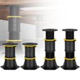 thumbnail image 1 of Patas de apoyo para cama Wlrrcwdttc, altura ajustable de 22 a 33 cm, 4 unidades, 1 of 7