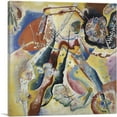 thumbnail image 1 of ARTCANVAS Painting with a Red Spot 1913 Canvas Art Print by Wassily Kandinsky - Size: 26" x 26" (0.75" Deep), 1 of 9