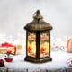 thumbnail image 4 of Farolillos colgantes navideños LED sin llama | Adornos portátiles de bronce retro para ventanas | Decoración navideña para interiores y exteriores | Luz nocturna segura para centro de mesa, 4 of 6