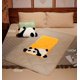 thumbnail image 5 of Regalos de panda para niños y niñas, manta de panda súper suave, almohada decorativa, 5 of 5
