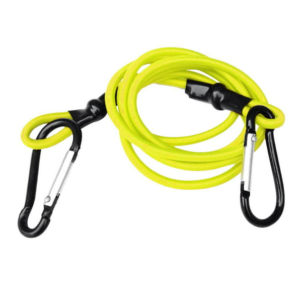 4mm 91.44cm Strong Elastic Kayak Canoe Tow Leash Tow Line Lanyard with  Fluorescent Green 