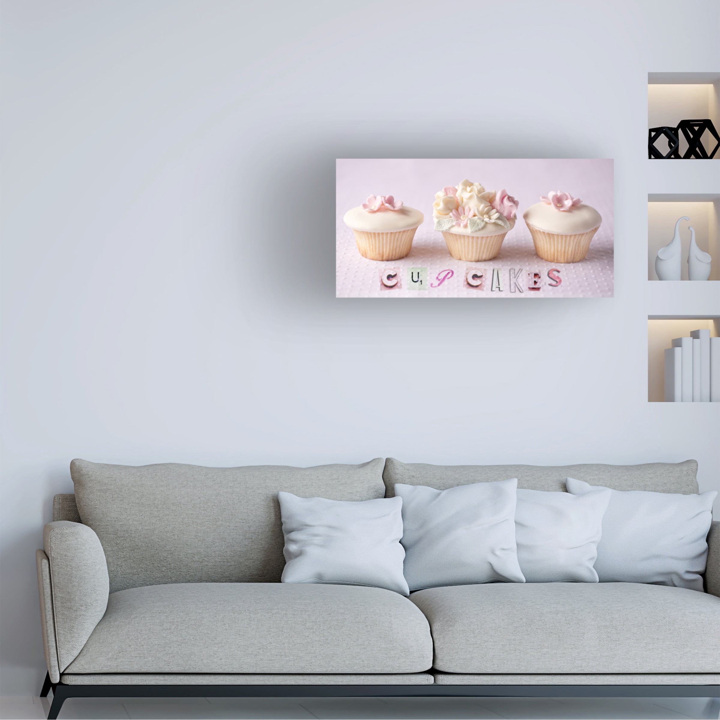Symposium Design 'Cupcakes' Canvas Art