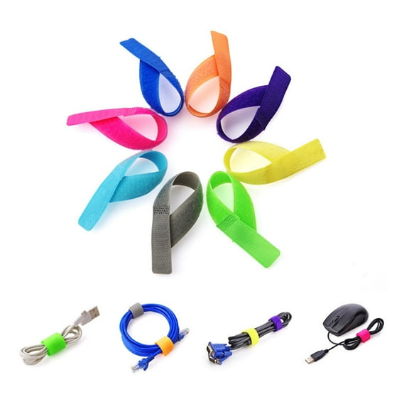 GOOHOCHY small tie wraps Cable Ties Nylon Cables Office Use General Users 50 Pcs