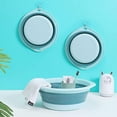 thumbnail image 4 of Retractable Basin, Collapsible Basin, Multifunctional Medium Collapsible Round Dish Bowl, Space-Saving Portable Collapsible Bowl for Washing Vegetable, 4 of 5