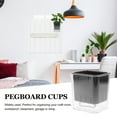thumbnail image 3 of YSNOOWE pegboard cups small Pegboard Bins ABS Plastic Storage for Home Organization 1Set, 3 of 8