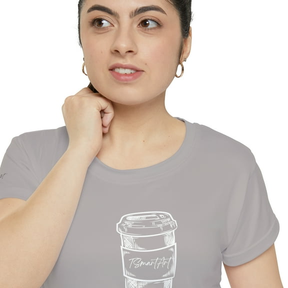 TSmartArt @ Walmart. Coffee To-Go T-Shirt. Regular & Plus Women L-4XL
