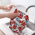 thumbnail image 6 of Sikiie Lilies Flowers Waffle Weave Kitchen Dish Cloth,Super Absorbent Kitchen Dish Towels 16*26 Inches for Dish Rags Washing Dishes, Drying Dishes, 6 of 7