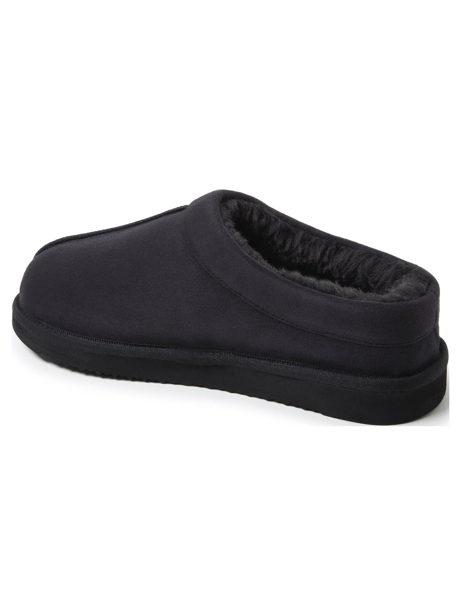 Dearfoams Cozy Comfort Men's High Vamp Microsuede Clog Slippers