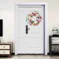 thumbnail image 3 of Hanging Garland Wreath Multicolor Wedding Decoration Home Decor Artificial Flowers V Spring Silk Cloth Rattan Spring, 3 of 5