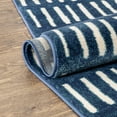 thumbnail image 5 of Well Woven Tulsa Wilder Contemporary Geometric Stripes Blue 3'11" x 5'3" Area Rug, 5 of 8