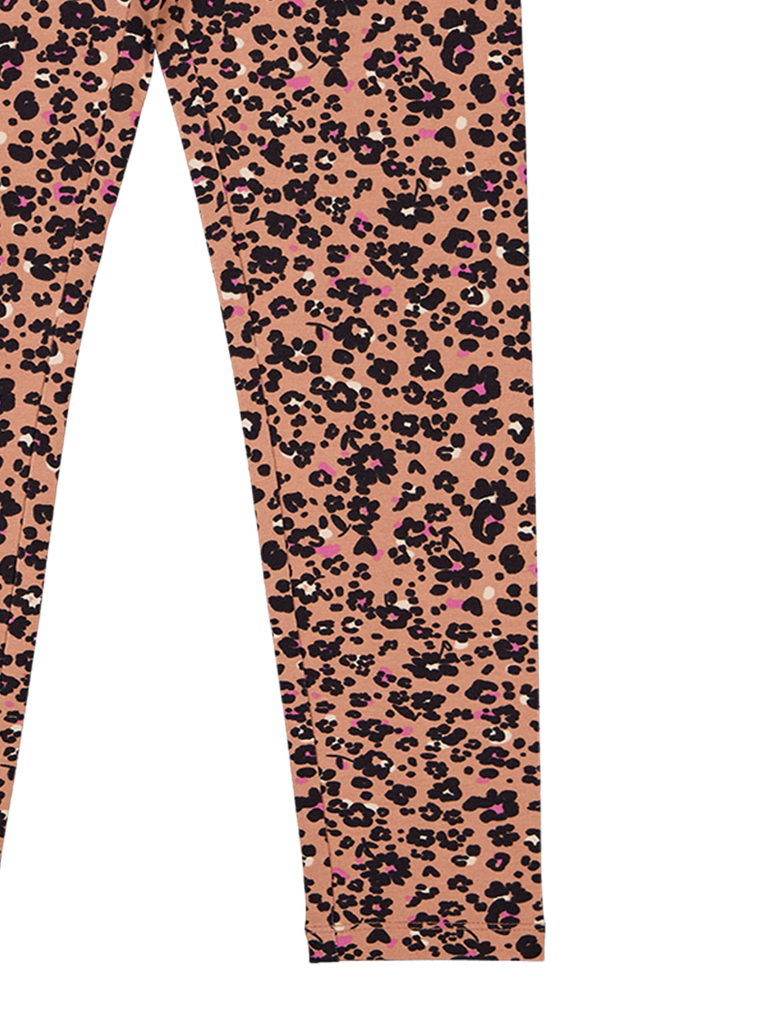 Wonder Nation Girls Kid Tough Leggings, 3-Pack, Sizes 4-18 & Plus