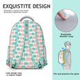 thumbnail image 5 of Elephant Themed Laptop Backpack - Waterproof School Bookbag for College Students, Durable Construction, Comfortable Straps, Cute Elephant Print, 5 of 6