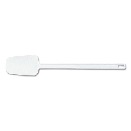 Rubbermaid Commercial Spoon-Shaped Spatula 16 1/2 in White 1938WHI