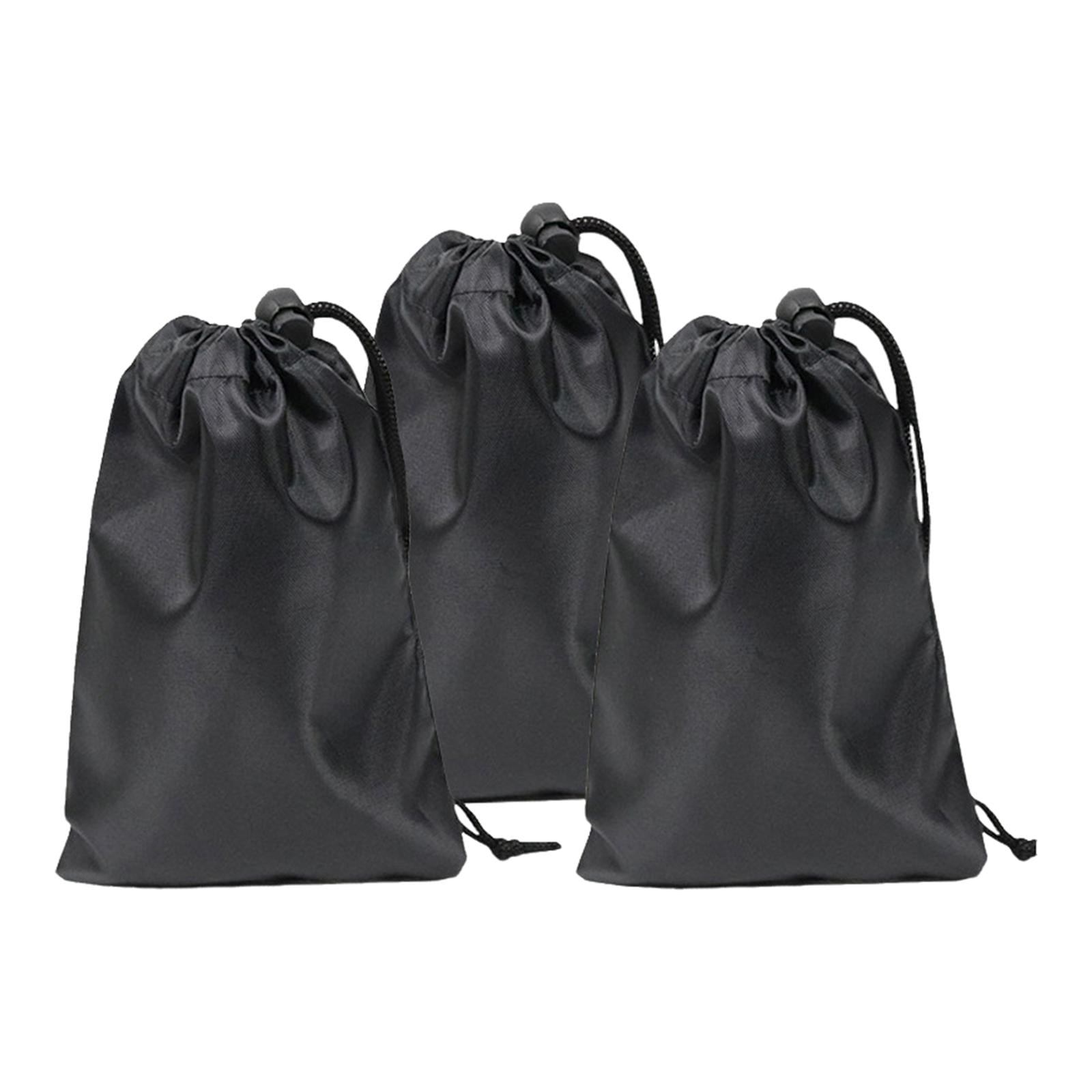 3Pcs Shoes Bag Shoe Bags Drawstring Polyester Dustproof Multipurpose Drawstring 20cm length