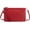 Fire-engine Red, variant on Genuine Leather Wristlet Clutch Wallet Purses Small Crossbody Bags for Women with RFID Blocking Card Slots(Black)