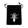 thumbnail image 2 of Bolsa de almacenamiento Paquete de almacenamiento de Tarots portátil bolsa de dados de diosa de terciopelo bolsa de almacenamiento de Tarots tablero de runas tarjetas de juego bolsas económicas para el hogar FLhrweasw Nuevo, 2 of 7