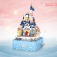 thumbnail image 4 of NICKSUN Castle Music Box Building Set, 531 PCS Castle Mini Building Blocks Kit Toy for Adult Kids, Christmas Birthday Gift, 4 of 6