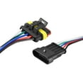 thumbnail image 1 of Unique Bargains Waterproof Connector Electrical Quick Connect 5 Pin Male Female 0.75mm2 with 100mm Long Wire 1 Set, 1 of 5