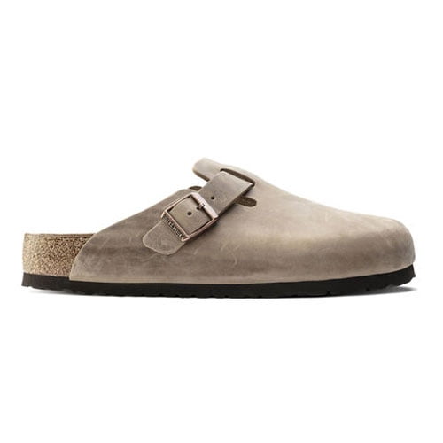 BIRKENSTOCK Boston Soft Footbed Tobacco Oiled Leather Regular Width 1018147