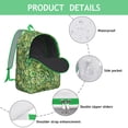 thumbnail image 4 of Paisley Pattern Backpack for School,Cute School Bag,Schoolbag with Adjustable Shoulder Straps & Padded Back,15.7"x11.8"x5.5", 4 of 5