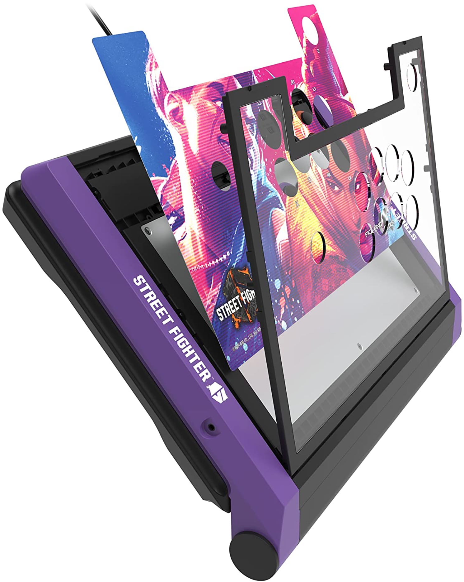 HORI Fighting Stick Alpha for PS5, PS4 and PC, Street