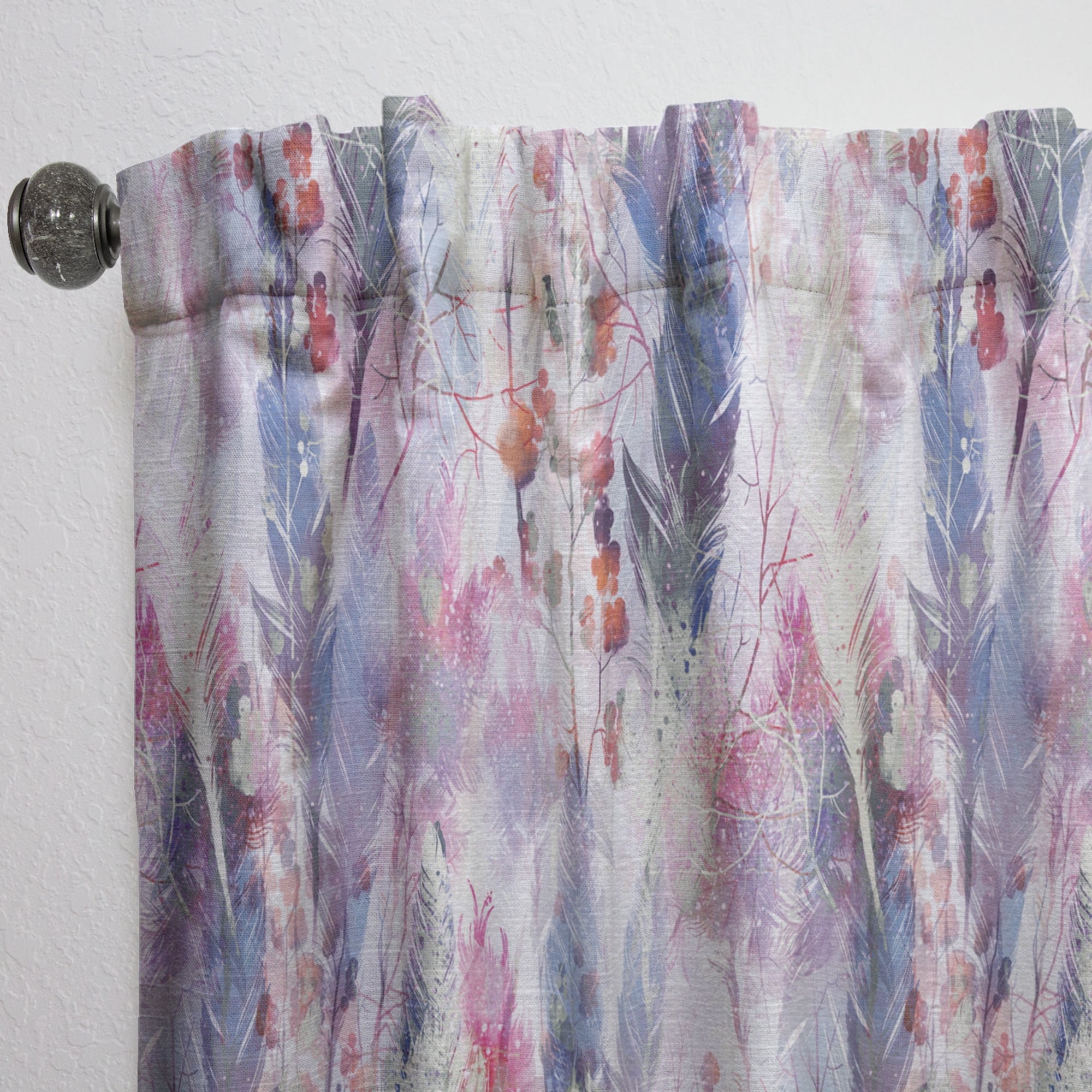 Designart 'Boho Art Style Magic' Bohemian & Eclectic Curtain Panel