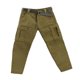 thumbnail image 2 of Pantalones cargo masculinos a escala 1/10 y 1/12, ropa en miniatura, accesorio fotográfico fácil de usar, para muñecas. Verde militar, 2 of 9