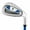 Blue, variant on Ultimate 33" Junior #7 Iron for Kids with Fiberglass Shaft & Headcover Individual Gold Club Blue