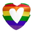 thumbnail image 3 of Disfraz de corazón arcoíris, ropa cómoda para disfrazarse en fiestas de carnaval, mujeres y hombres. Estilo D, 3 of 8