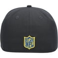thumbnail image 4 of Men's New Era Graphite Los Angeles Rams Color Dim 59FIFTY Fitted Hat, 4 of 6