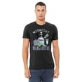 thumbnail image 2 of Midnight Margarita Cocktail Halloween Night Fun Drinks Unisex Men's T-shirt, 3XL, Black, 2 of 6