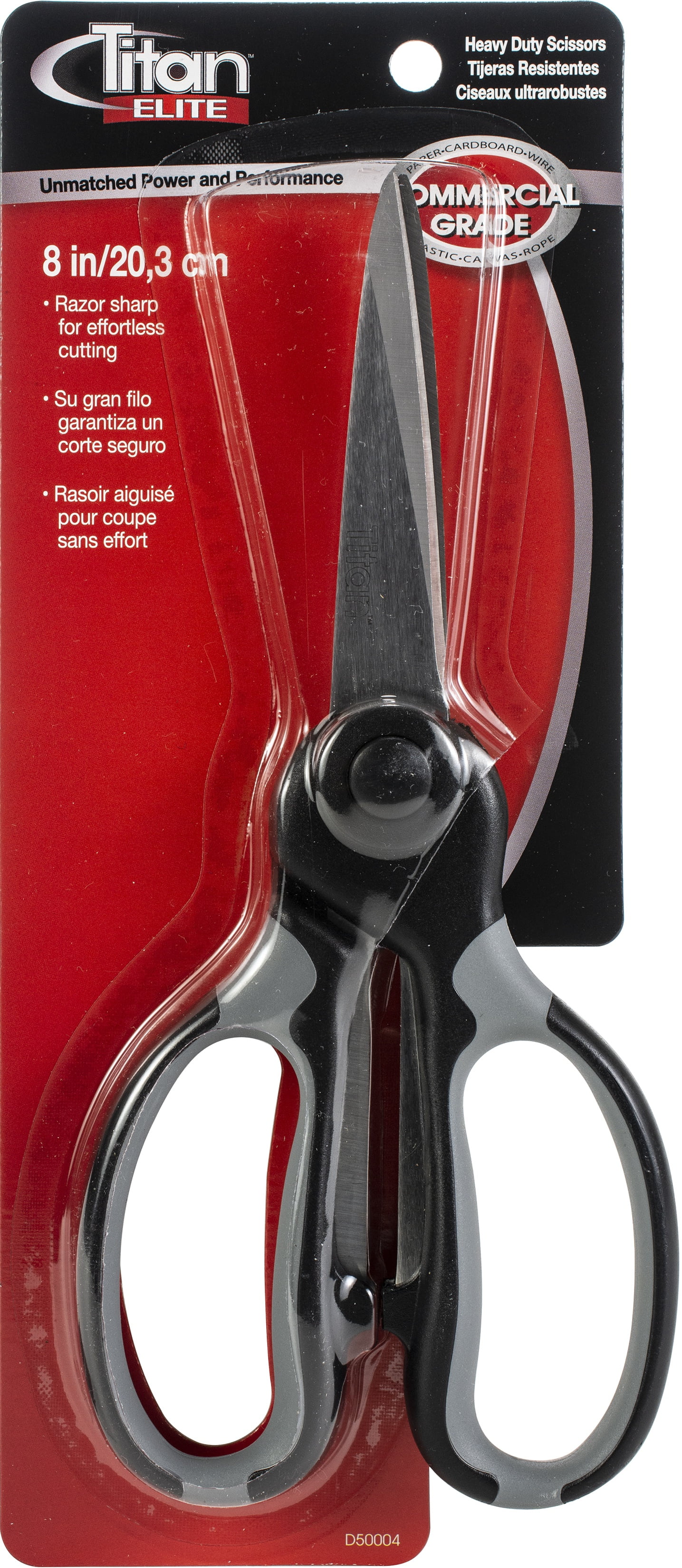 Titan Elite HeavyDuty Scissors 8"