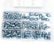 thumbnail image 2 of 80pcs Straight Bend Grease Zerk 1/8in-28 45° Galvanized Blue Zinc Iron Hexagonal Nozzle, 2 of 9