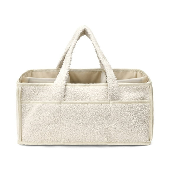 Spacious Baby Diaper Storage Bag Organiser for Organizing Essential New Mom Handbag Enjoy Car Travel Convenience