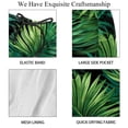 thumbnail image 4 of luoweisi Men's Beach Shorts Quick Dry Swim Trunks with Mesh Lining Tropical Leaves L, 4 of 5