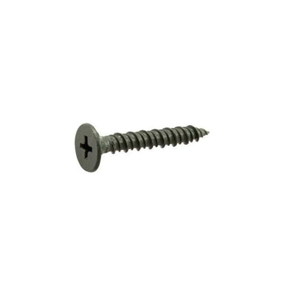 No. 8 x 1.62 in. 1 lbs Phillips Wafer Head Cement Board Screw - Pack of 12