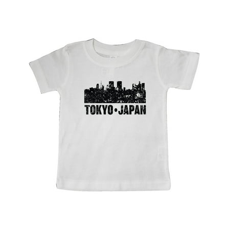 

Inktastic Tokyo Japan City Skyline with Grunge Gift Baby Boy or Baby Girl T-Shirt