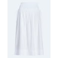 thumbnail image 5 of Free Assembly Women's and Women's Plus Smocked Drawstring Cotton Maxi Skirt, Sizes XS-4X, 5 of 5